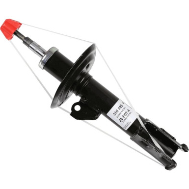 Sachs | Stoßdämpfer | 316 893
