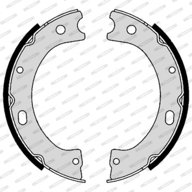 Ferodo Bremsbackensatz, Feststellbremse PREMIER FSB641