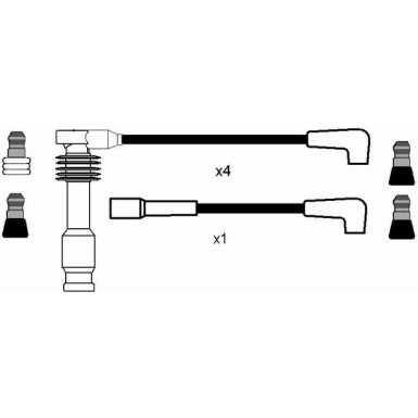 0823 Zündleitungssatz