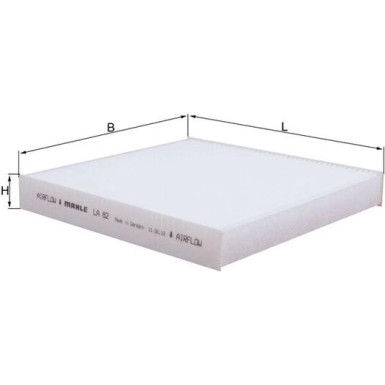 LA 82 Filter, Innenraumluft LA 82 Filter, Innenraumluft