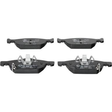 13.0460-7291.2 Bremsbelagsatz, Scheibenbremse