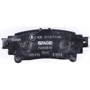 Hella Pagid | Bremsbelagsatz, Scheibenbremse | 8DB 355 020-001