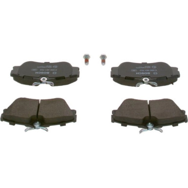 0 986 461 753 Bremsbelagsatz, Scheibenbremse