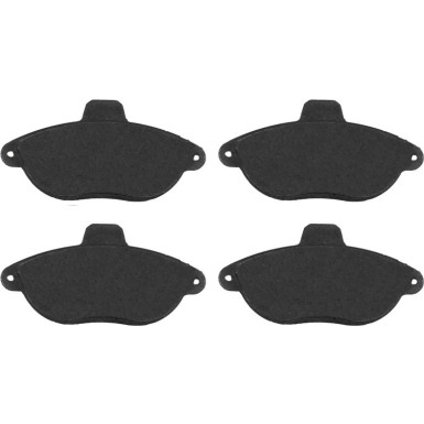 TRW Bremsbelagsatz, Scheibenbremse COTEC GDB1216