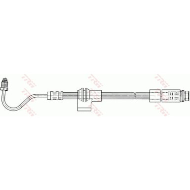 TRW | Bremsschlauch | PHD562