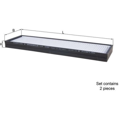 Knecht | Filter, Innenraumluft | LA 495/S