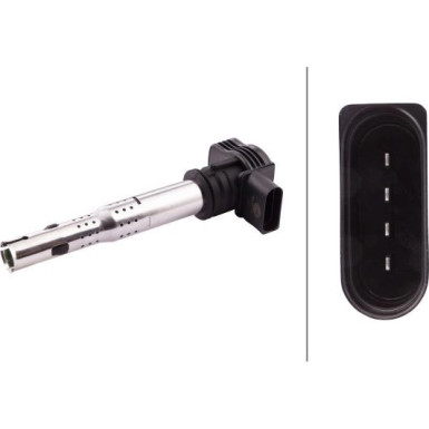 Hella 4 x HELLA Zündspule 5DA 193 175-921