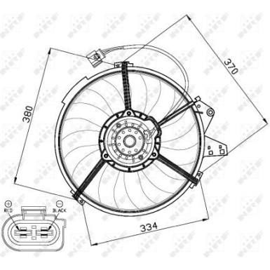 47474 Lüfter, Motorkühlung