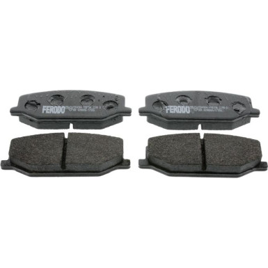 FDB396 Bremsbelagsatz, Scheibenbremse PREMIER ECO FRICTION