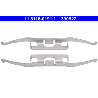 ATE | Feder, Bremssattel | 11.8116-0191.1