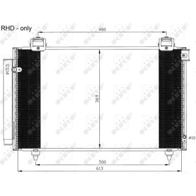 35593 Kondensator, Klimaanlage EASY FIT 35593 Kondensator, Klimaanlage EASY FIT