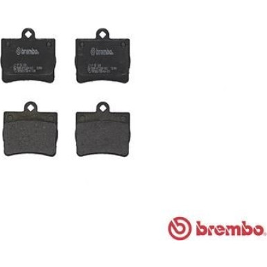 Brembo | Bremsbelagsatz, Scheibenbremse | P 50 024