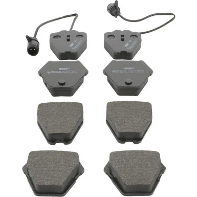 Ferodo Bremsbelagsatz, Scheibenbremse PREMIER ECO FRICTION FDB1710