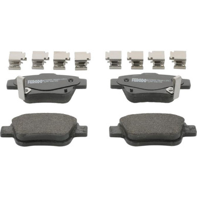 Ferodo Bremsbelagsatz, Scheibenbremse PREMIER ECO FRICTION FDB1649