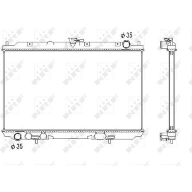 53438 Kühler, Motorkühlung