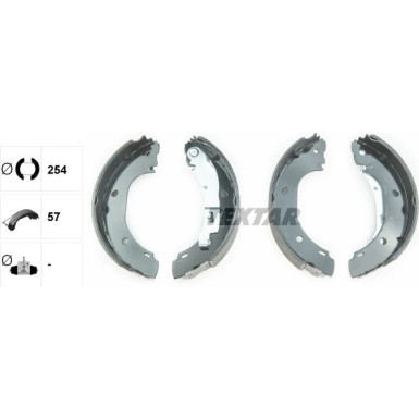 91060900 Bremsbackensatz