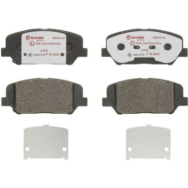 Brembo Bremsbelagsatz, Scheibenbremse XTRA LINE P 30 065X