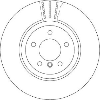 TRW | Bremsscheibe | DF6624S