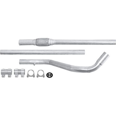 8LA 366 002-121 Abgasrohr Easy2Fit – PARTNERED with Faurecia