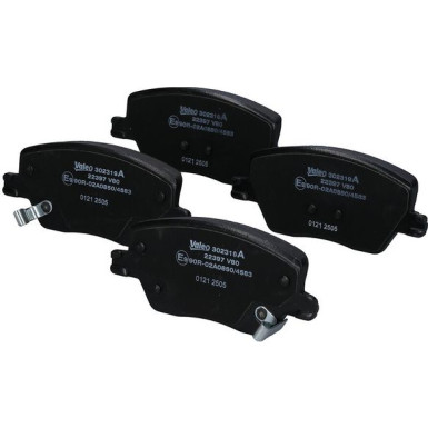 Valeo Bremsbelagsatz, Scheibenbremse EXPERT 302319A