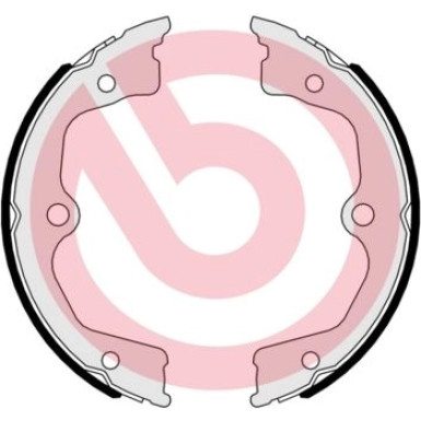Brembo | Bremsbackensatz, Feststellbremse | S 28 518