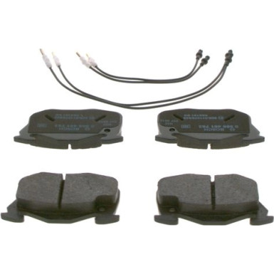 0 986 461 763 Bremsbelagsatz, Scheibenbremse