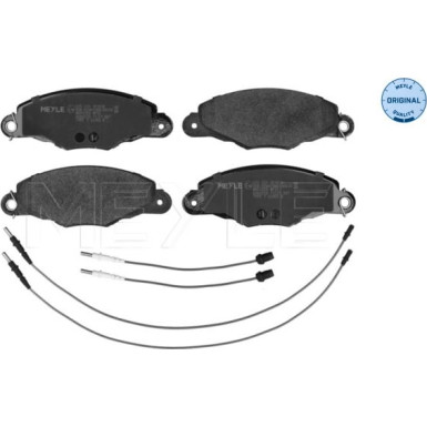 Meyle Bremsbelagsatz, Scheibenbremse MEYLE-ORIGINAL: True to OE 025 231 3518/W