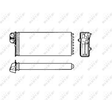53551 Wärmetauscher, Innenraumheizung 53551 Wärmetauscher, Innenraumheizung