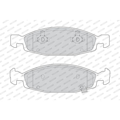 FDB1523 Bremsbelagsatz, Scheibenbremse PREMIER ECO FRICTION FDB1523 Bremsbelagsatz, Scheibenbremse PREMIER ECO FRICTION