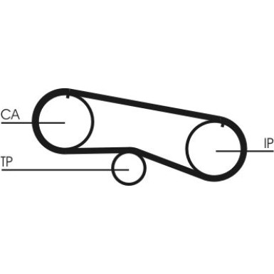 CT933 Zahnriemen
