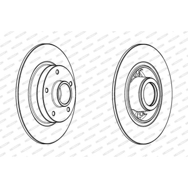 DDF1732-1 Bremsscheibe PREMIER