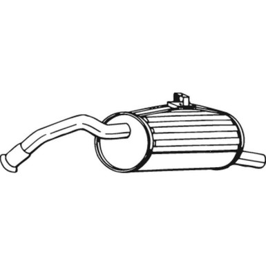 228-205 Endschalldämpfer