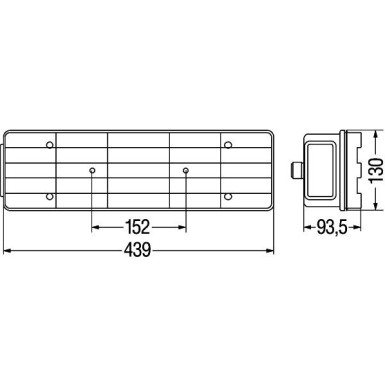 Hella | Heckleuchte | 2SK 340 101-011