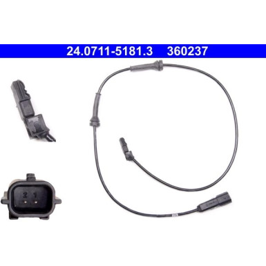 24.0711-5181.3 Sensor, Raddrehzahl