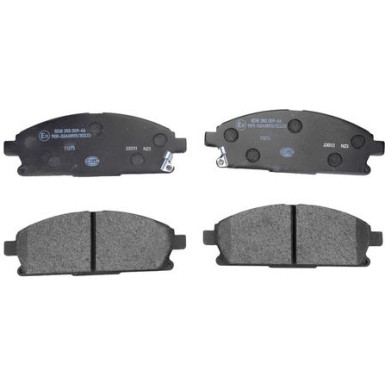 Hella | Bremsbelagsatz, Scheibenbremse | 8DB 355 009-661