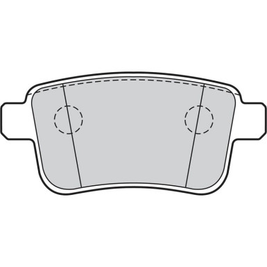 Valeo Bremsbelagsatz, Scheibenbremse ESSENTIAL 302216