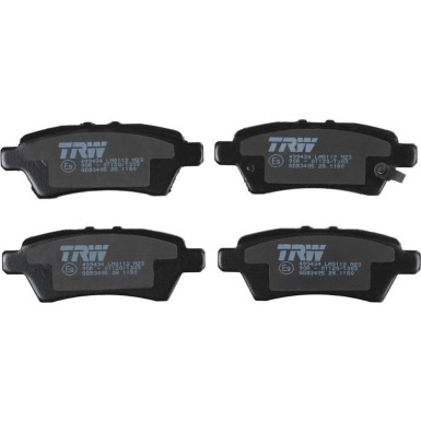 TRW Bremsbelagsatz, Scheibenbremse COTEC GDB3405