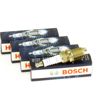 BOSCH 4 x Bosch Zündkerze Nickel 0 242 240 593