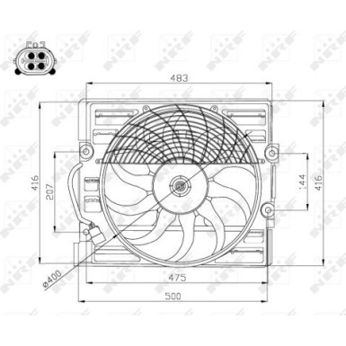 47214 Lüfter, Motorkühlung