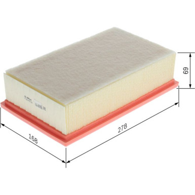 BOSCH F 026 400 150 Luftfilter BOSCH F 026 400 150 Luftfilter