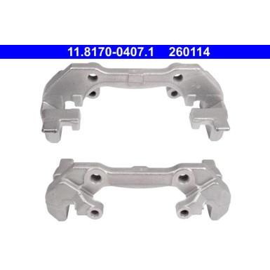 11.8170-0407.1 Halter, Bremssattel