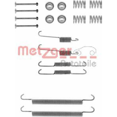 105-0757 Zubehörsatz, Bremsbacken GREENPARTS