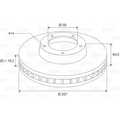 186153 Bremsscheibe 186153 Bremsscheibe