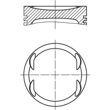 Mahle | Kolben | 012 13 00