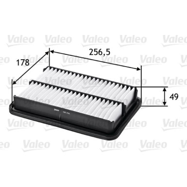 Valeo | Luftfilter | 585256