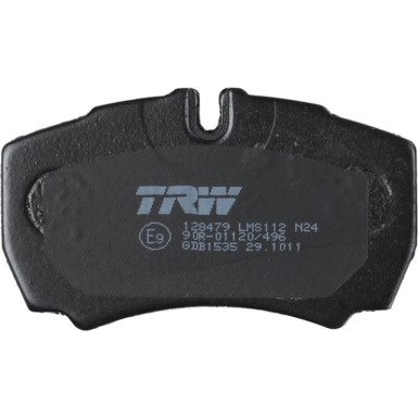 TRW | Bremsbelagsatz, Scheibenbremse | GDB1535