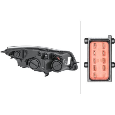 Hella 2 x HELLA Hauptscheinwerfer 1EJ 009 630-311