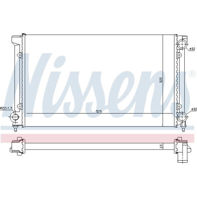 651741 Kühler, Motorkühlung