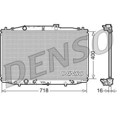 Denso | Kühler, Motorkühlung | DRM40024