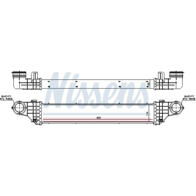 96786 Ladeluftkühler ** FIRST FIT ** 96786 Ladeluftkühler ** FIRST FIT **